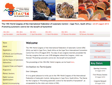 Tablet Screenshot of ifac2014.org